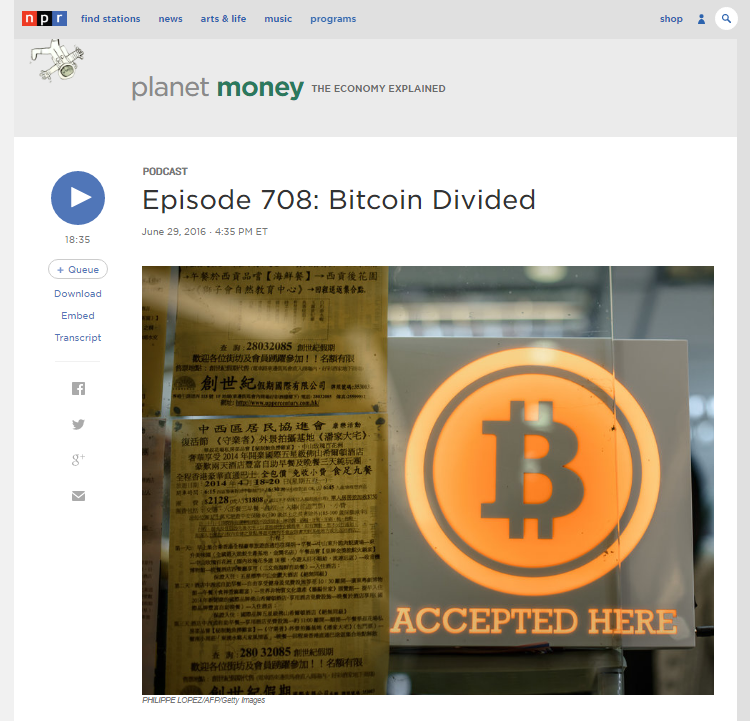 The Bitcoin Community Blasts Nathaniel Popper Over NPR’s Podcast
