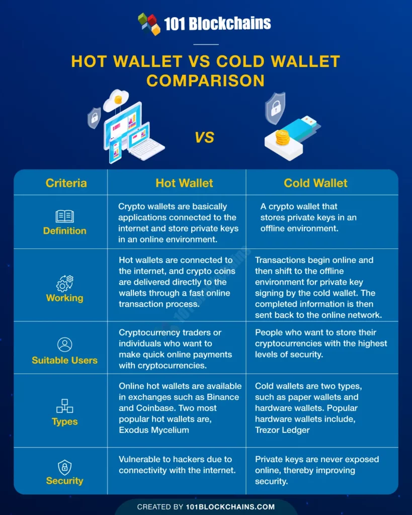 Hot vs Cold Wallet