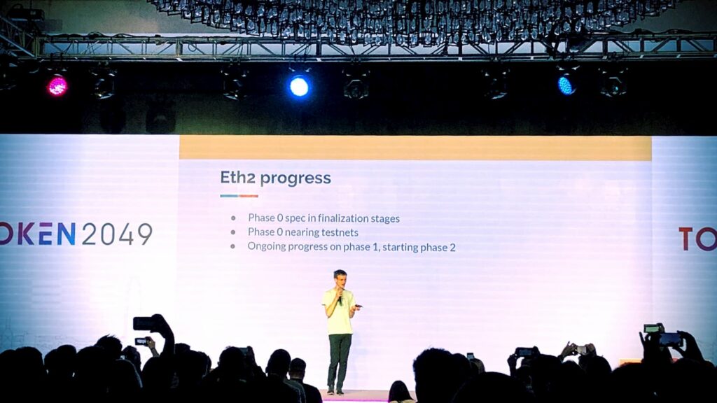 Vitalik Buterin Presents Eth2 and His Views on Future Blockchain Use Cases